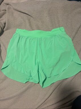 lululemon fast and free reflective shorts size 8